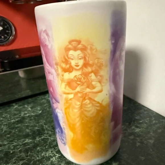 Disney Parks Exclusive Princess Mug with Ariel, Aurora, Belle, and Cinderella - Picture 3 of 6